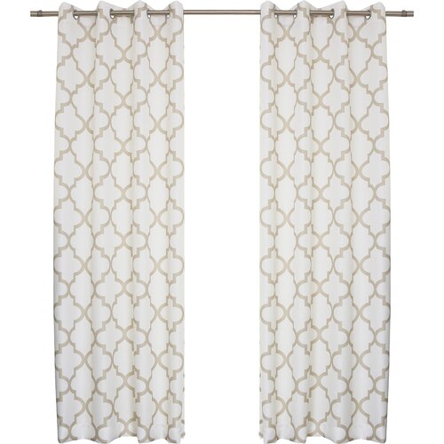 Best Home Fashion, Inc. Oxford Basketweave Curtain Panel