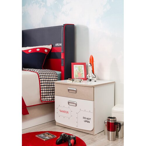 First Class Airplane Upholstered Customizable Bedroom Set