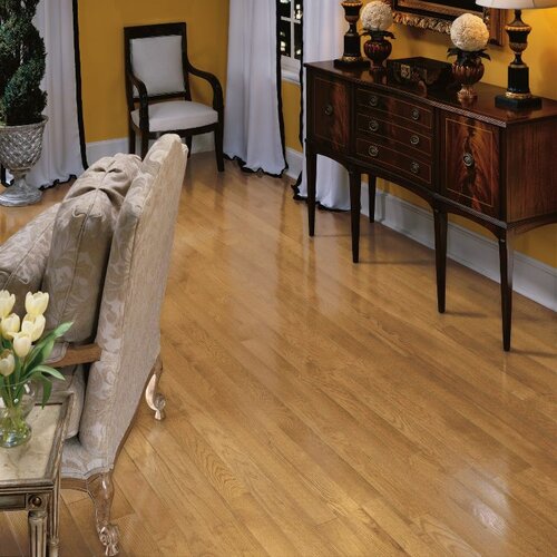 Bristol 3 1/4 Solid White Oak Hardwood Flooring in Seashell by Bruce