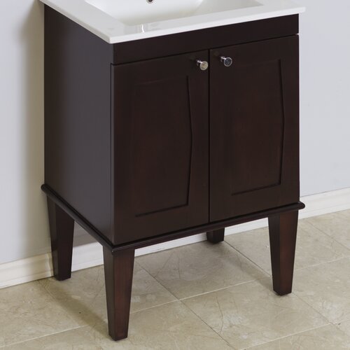 23 Transitional Birchwood Veneer Vanity Base by American Imaginations