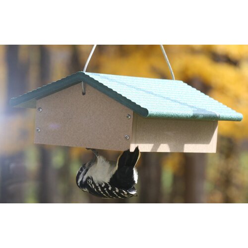 Recycled Upside Down Single Suet Bird Feeder by Birds Choice