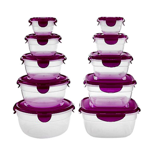 Lock & Lock 10Piece Nestable Bowl Set & Reviews Wayfair