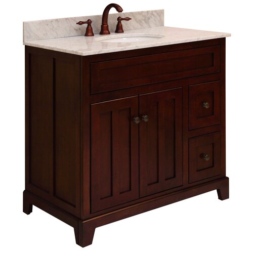 Sunny Wood Grand Haven 36 Bathroom Vanity Base