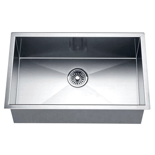 Dawn USA 26 x 18 Under Mount Square Single Bowl Kitchen Sink