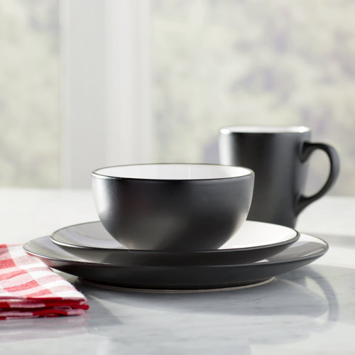 Wayfair Basics Wayfair Basics Bistro 16 Piece Dinnerware Set & Reviews Wayfair