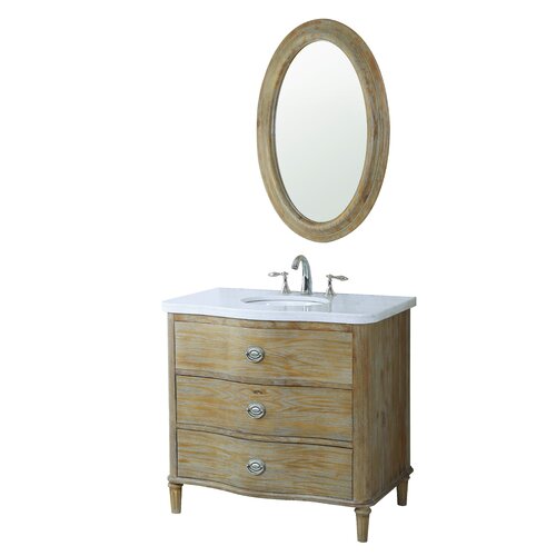 Georgia 36quot; Bathroom Vanity Set with Mirror by Crawford amp; Burke