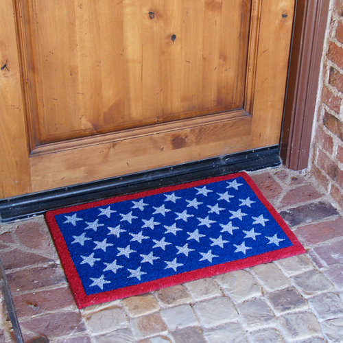 RubberCal, Inc. Patriotic American Flag Doormat & Reviews Wayfair