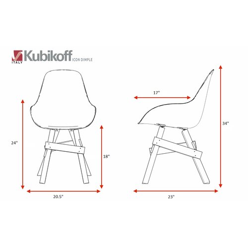 Icon Dimple Arm Chair by Kubikoff