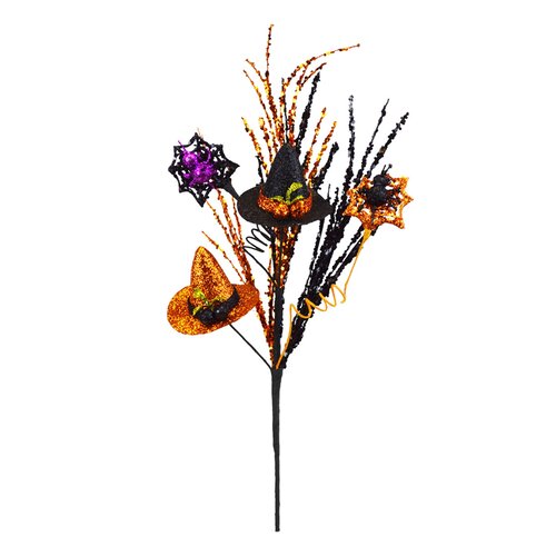 Decorative Witch's Hat Halloween Bush | Wayfair