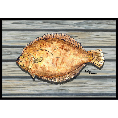 Fish Flounder Doormat Wayfair