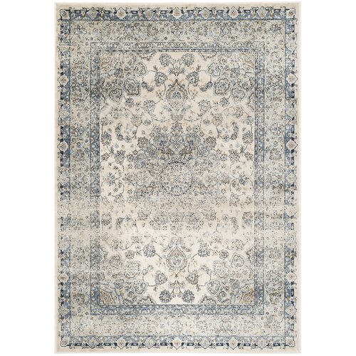 Persian Garden Vintage Ivory/Light Blue Area Rug by Darby Home Co