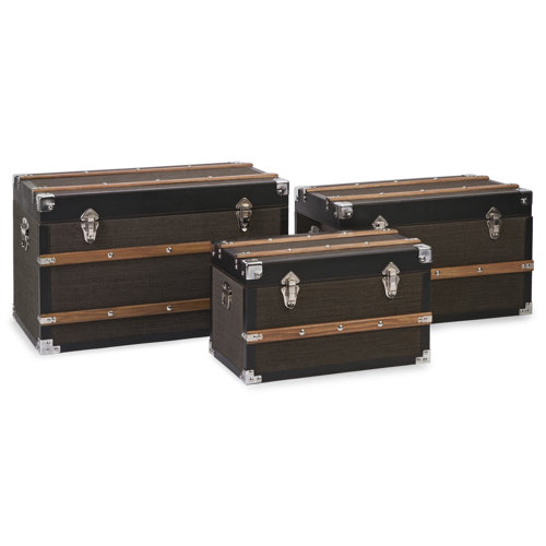 Schultz 3 Piece Trunk Set by Darby Home Co