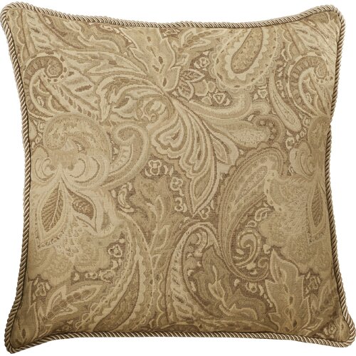 Charlton Home Drayton Jacquard Paisley Throw Pillow