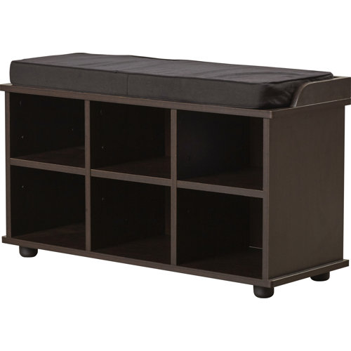 Charlton Home 6 Cubby Storage Entryway Bench & Reviews Wayfair
