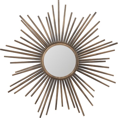 Brayden Studio Berrak Starburst Wall Mirror