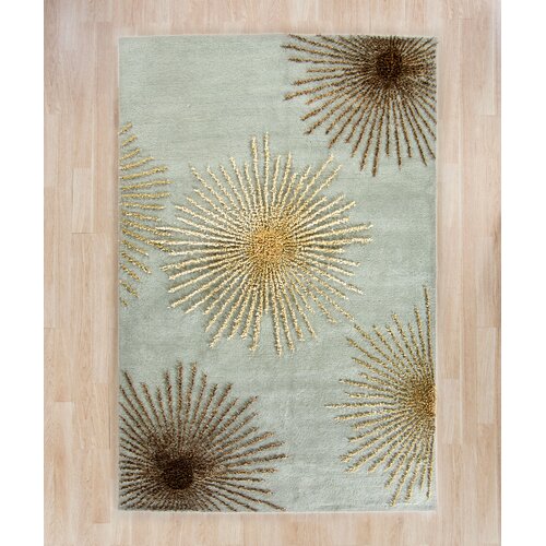 Wade Logan Leigh Blue Area Rug