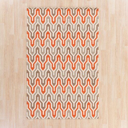 Langley Street Klover Tangerine Area Rug