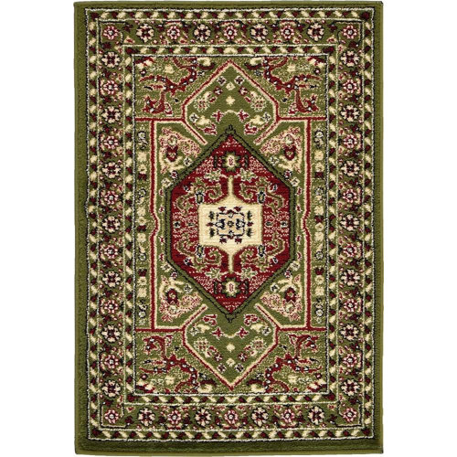 Heriz Green Area Rug by Unique Loom