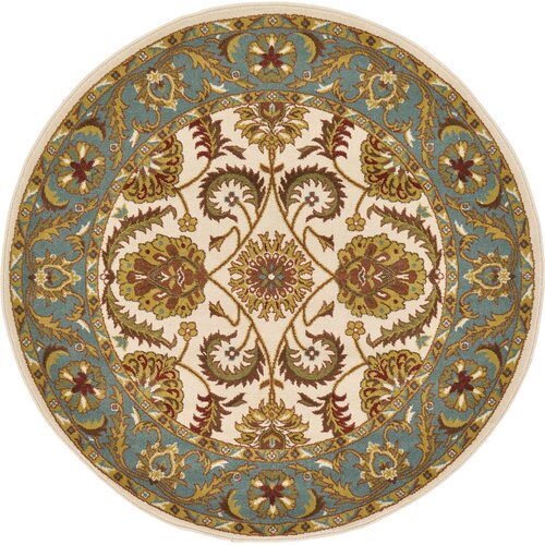 Unique Loom Agra Beige Area Rug