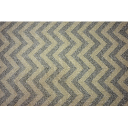 Unique Loom Chevron Gray Area Rug & Reviews Wayfair
