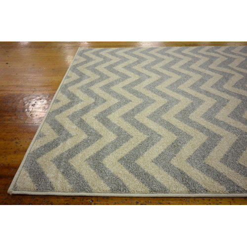 Unique Loom Chevron Gray Area Rug & Reviews Wayfair