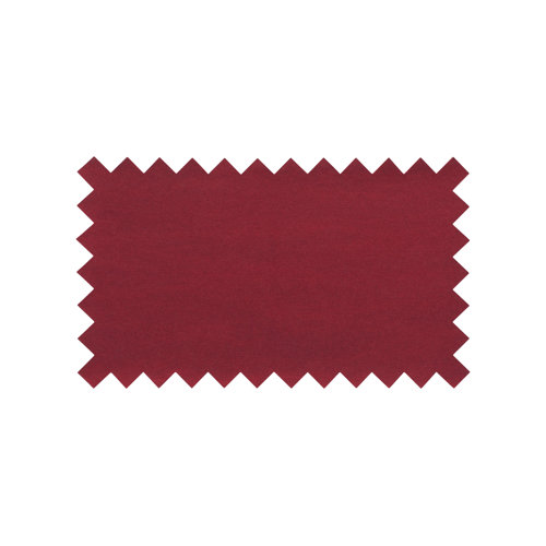 Lana Wool Ziz Zag Dark Magenta / Red Area Rug by GAN RUGS