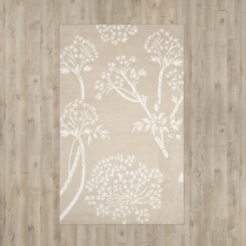 Talence Hand Tufted Sand & Ivory Area Rug by Lark Manor