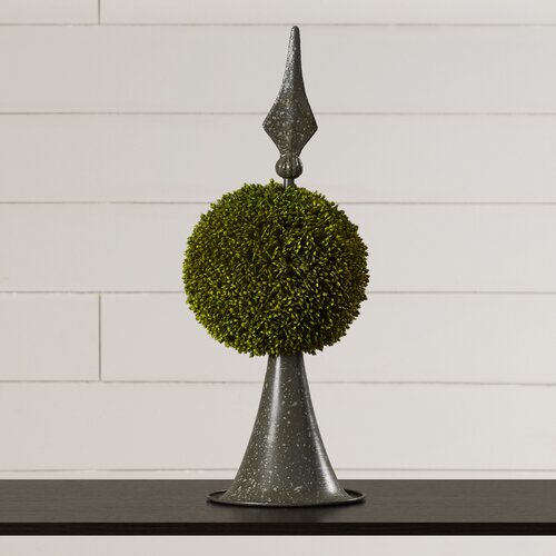 920 New topiary garden finial 102 Lark Manor Faux Topiary with Spear Finial & Reviews   Wayfair 