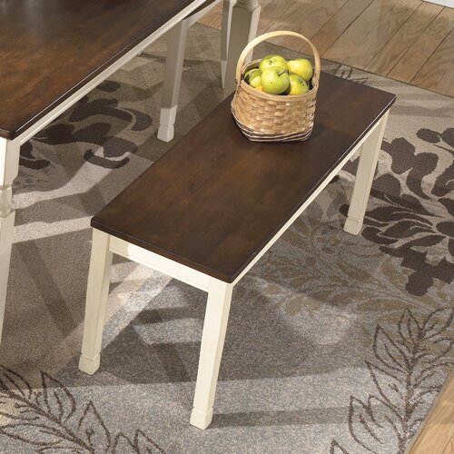 August Grove Cochran Wood Kitchen Bench