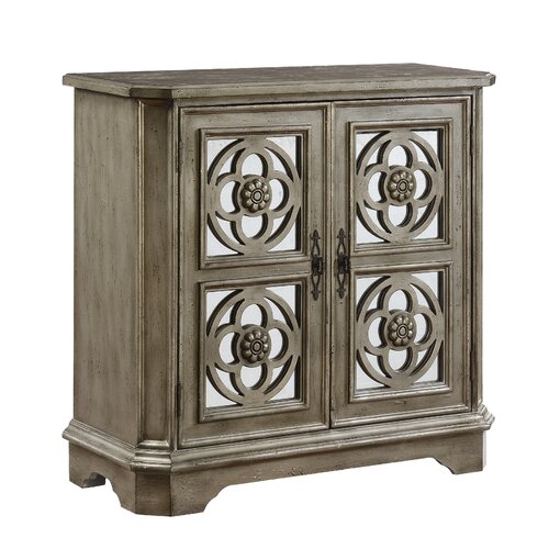 One Allium Way Tiger 2 Door Accent Cabinet