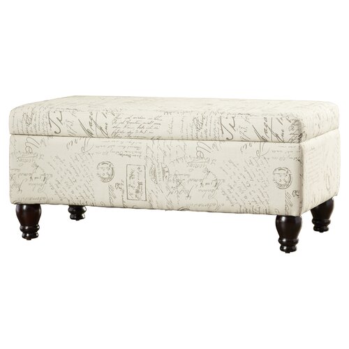 Trent Austin Design Lynnhurst Linen Storage Bench