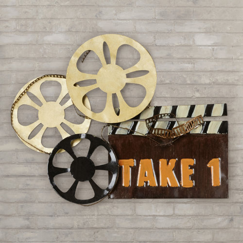 Woodland Imports Movie Reel Wall Décor & Reviews Wayfair