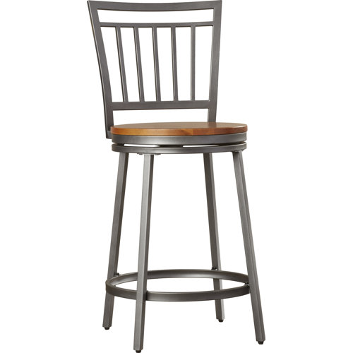Trent Austin Design Dos Palos 25" Swivel Bar Stool & Reviews Wayfair