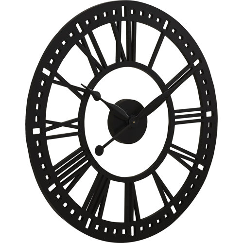 Trent Austin Design Reiss Oversized 38" XXL Wall Clock & Reviews Wayfair