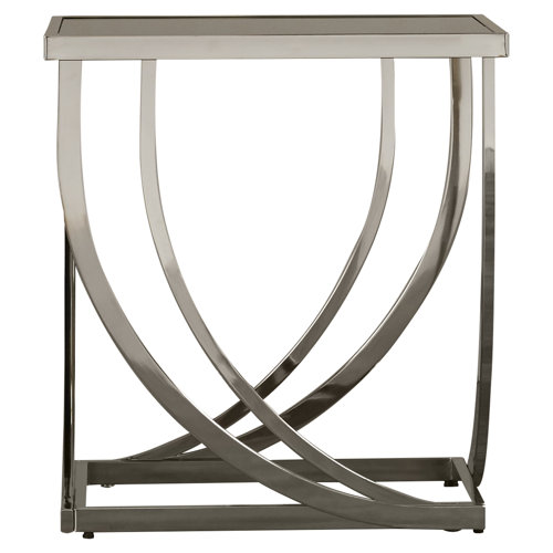 House of Hampton Maryport Arch Curved Sculptural End Table & Reviews