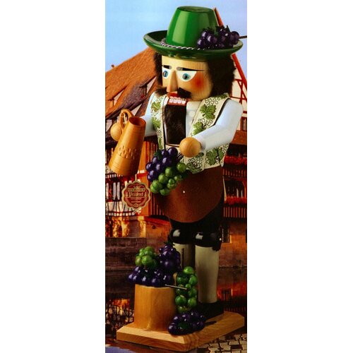 PinnaclePeak Steinbach Signed Wine Grower German Nutcracker