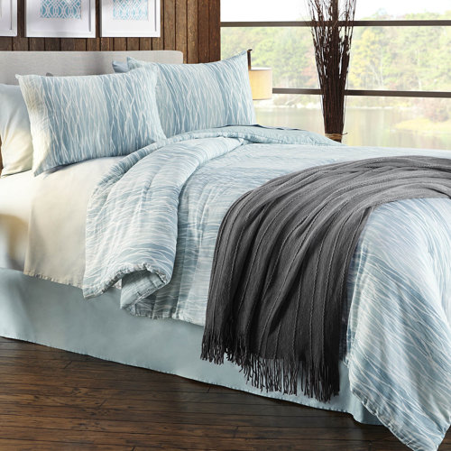 Grove Hill Elements 4 Piece Comforter Set & Reviews Wayfair