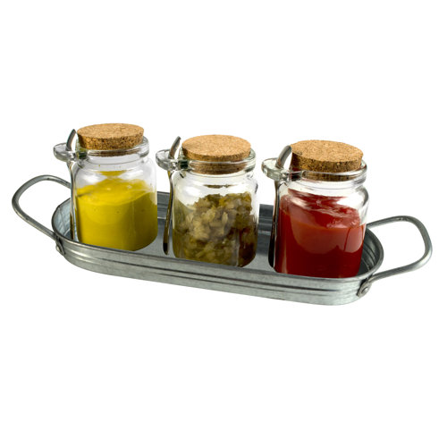 Artland Oasis 10 Piece Condiment Server Set & Reviews Wayfair