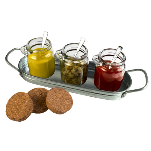 Artland Oasis 10 Piece Condiment Server Set & Reviews Wayfair