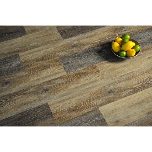 Le Dalmar Doma 6 x 48 x 5mm Luxury Vinyl Tile in Jet