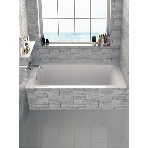 Fine Fixtures Alcove 32" x 66" Bathtub & Reviews | Wayfair
