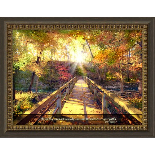 In All Thy Ways Framed Photographic Print by Carpentree