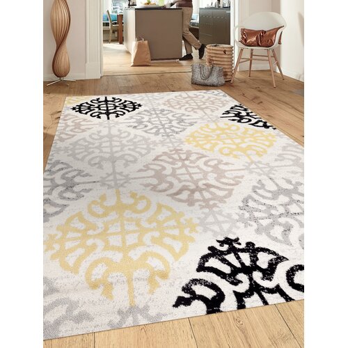 Toscana Cream Indoor Area Rug by World Rug Gallery