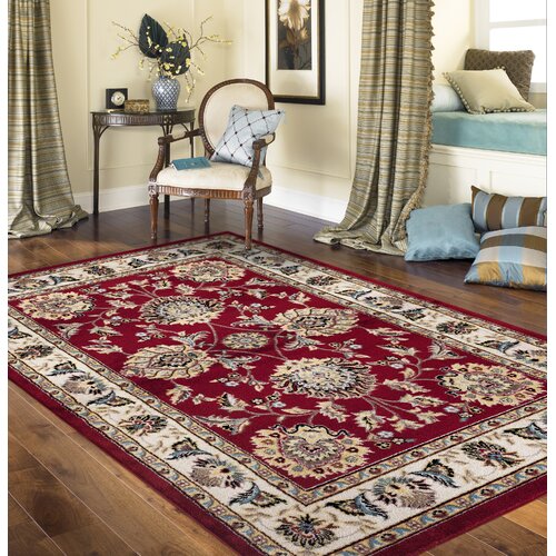 Toscana Red Indoor Area Rug by World Rug Gallery