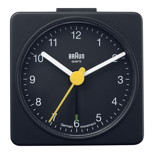 Desktop Analog Alarm Clock Wayfair