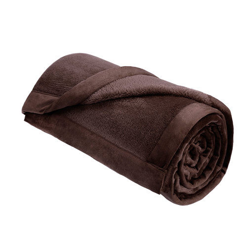 Madison Park Velour Plush Throw Blanket & Reviews Wayfair