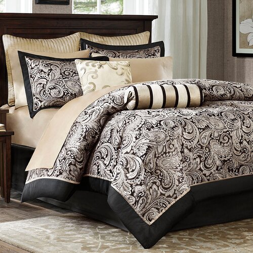 aubrey 12 piece complete bed set blu