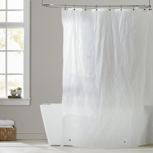 Symple Stuff 10 Gauge Shower Curtain Liner & Reviews Wayfair