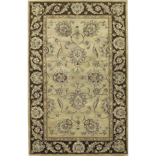 Kasmir Sand/Mocha Agra Rug by KAS Rugs