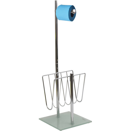 Recessed Magazine Rack and Toilet Paper Holder Wayfair